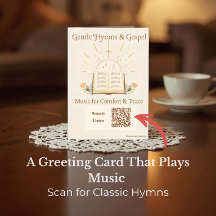 Troostende Gospel Hymns QR Code Afspeellijst Groet