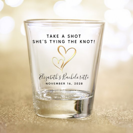 Troostende Shot Bruidsfeest Favor Glas