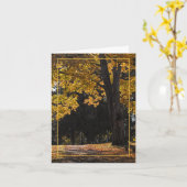 Troostende wandeling kaart (Gele Bloem)