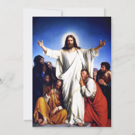 Trooster. Kunst Paasreligieus Kaart