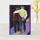 Troostkaart met liefde kaart (Gele Bloem)