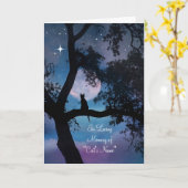 Troostkaart voor kat, naam van de kat, condoleance kaart (Gele Bloem)