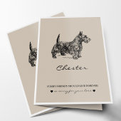 Troostkaarten voor huisdieren | Beste vriend Fox T Kaart