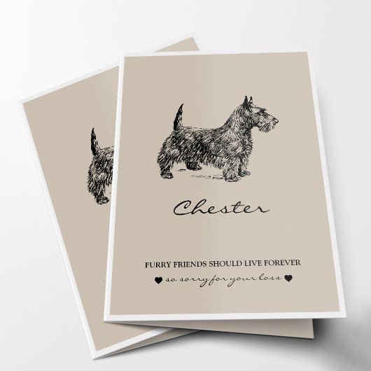 Troostkaarten voor huisdieren | Beste vriend Fox T Kaart