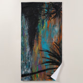 Tropaz strandhanddoek horizontaal strandlaken (Voorkant)