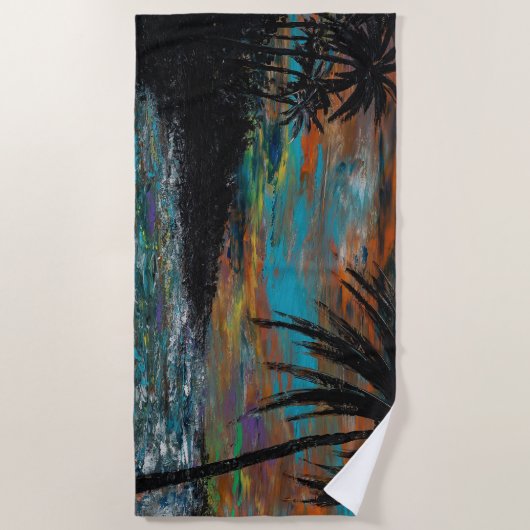 Tropaz strandlaken horizontaal (Voorkant)