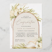 tropen | Bevestiging Folie Uitnodiging (Voorkant)