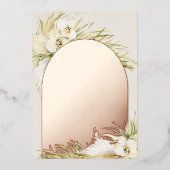  tropen folie uitnodiging (Voorkant)