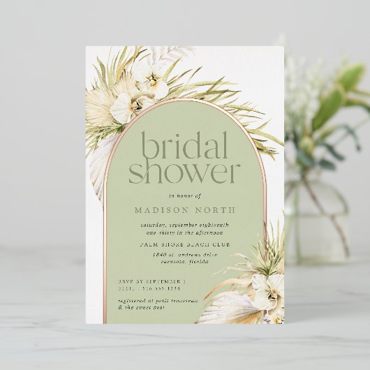  tropen | Uitnodiging tot Folie van de Vrijgezelle (Staand Voorkant)