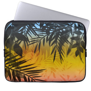 tropen, zomer laptop sleeve