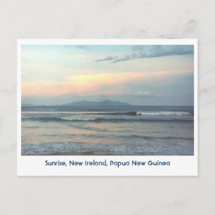 Tropen, zonneschijn, Papoea-Nieuw-Guinea Briefkaar Briefkaart