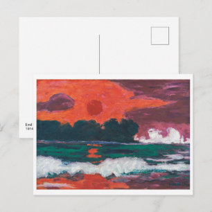 Tropensonne Emil Nolde Briefkaart