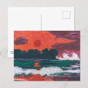 Tropensonne   Emil Nolde   Briefkaart