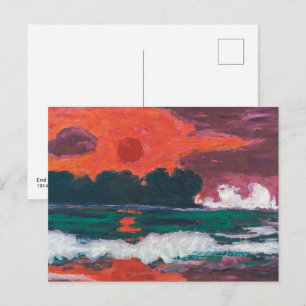 Tropensonne Emil Nolde Briefkaart