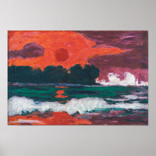 Tropensonne Emil Nolde Poster