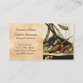 Trophies van de Hunt, 1862 Claude Monet Visitekaartje