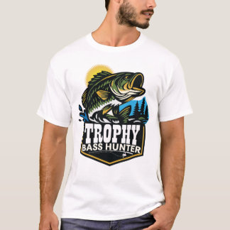 Trophy Bass Hunter bass visser T-shirt