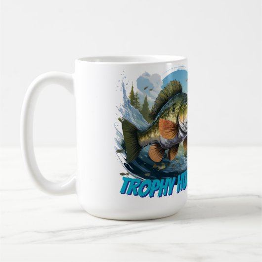 Trophy Bass Hunter Customizable  Koffiemok (Links)