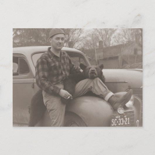 Trophy Beer Hunter Briefkaart (Voorkant)