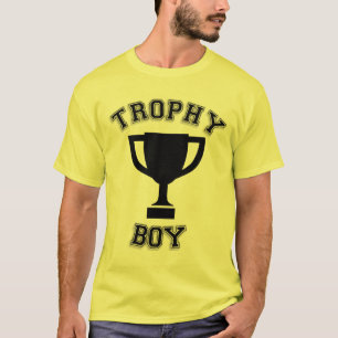 TROPHY BOY HUMOR T-SHIRT