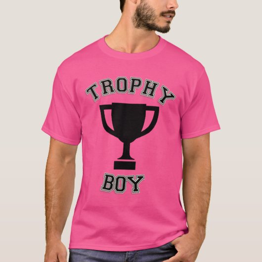 TROPHY BOY HUMOR T-SHIRT (Voorkant)