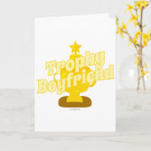 Trophy Boyvriend Love My man Kaart (Gele Bloem)