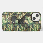 Trophy Buck Deer - Camo iPhone Hoesje (Achterkant horizontaal)