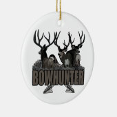 Trophy Bucks Bowhunter Keramisch Ornament (Rechts)