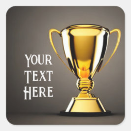 Trophy Classic Round Sticker