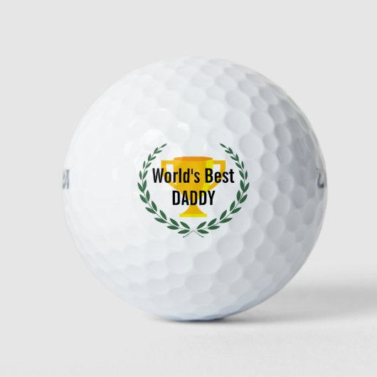 Trophy Cup en Laurel Wreath Golfballen (Voorkant)