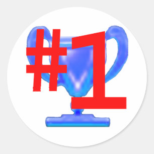 Trophy Cup Gibney Het MUSEUM Zazzle Gifts Ronde Sticker