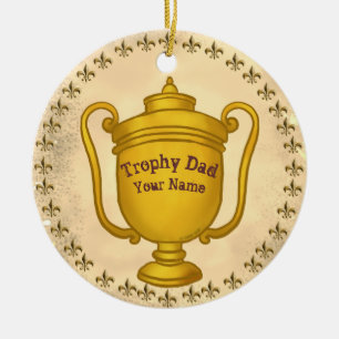 Trophy Dad Keramisch Ornament