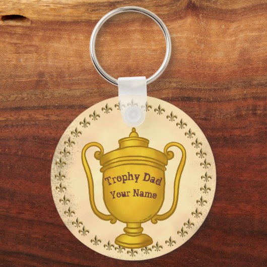 Trophy Dad Sleutelhanger (Voorkant)