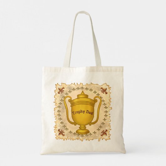 Trophy Dad Tote Bag (Achterkant)