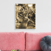 Trophy Deer Canvas Afdruk (Insitu (Woonkamer))