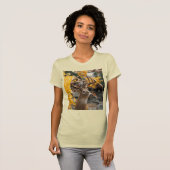 Trophy Deer Ceramic Tile T-shirt (Voorkant volledig)