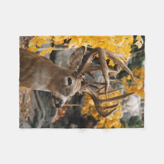 Trophy Deer Fleece Deken (Voorkant (Horizontaal))