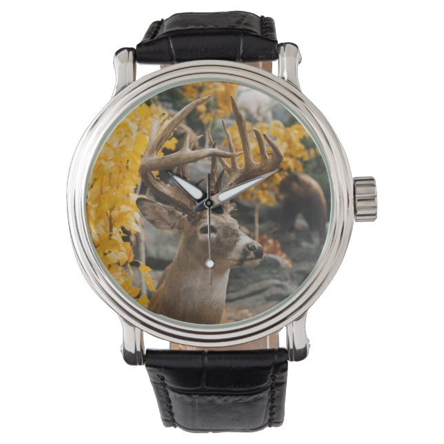 Trophy Deer Horloge (Voorkant)