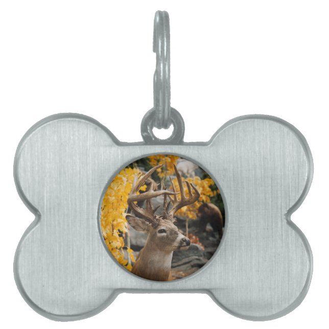 Trophy Deer Huisdieren Naamplaatje (voorkant)