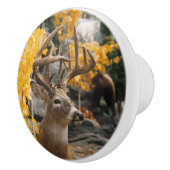 Trophy Deer Keramische Knop (Rechts)