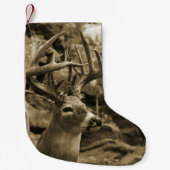 Trophy Deer Kleine Kerstsok (Voorkant)