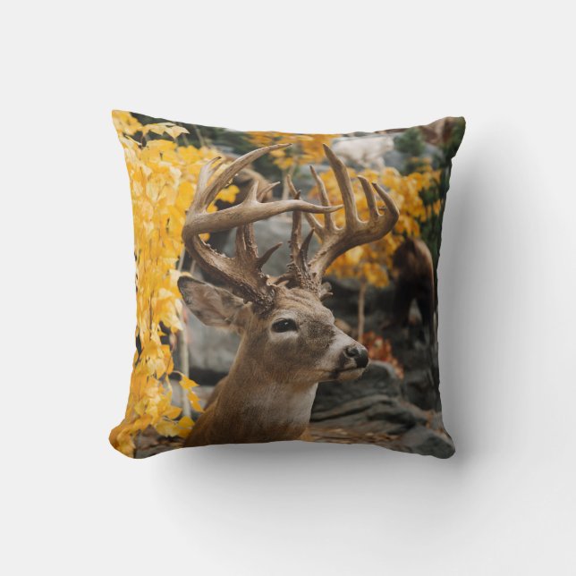 Trophy Deer Kussen (Voorkant)