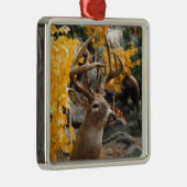 Trophy Deer Metalen Ornament (Rechts)