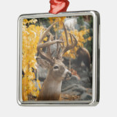 Trophy Deer Metalen Ornament (Links)