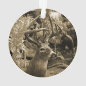 Trophy Deer Ornament (achterkant)