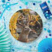 Trophy Deer Papieren Bordje (Feest)