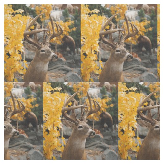 Trophy Deer Stof (Swatch)