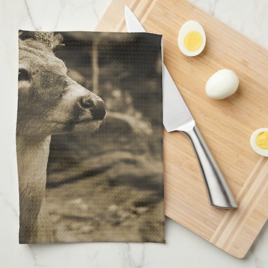 Trophy Deer Theedoek (Quarter Fold)