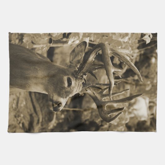 Trophy Deer Theedoek (Horizontaal)