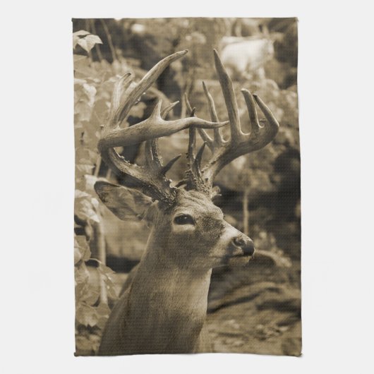 Trophy Deer Theedoek (Verticaal)